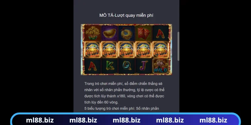 Bùng nổ Jackpot trong mỗi vòng quay