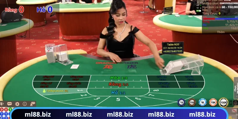 Giao diện rồng hổ hiện đại tại nhà cái uy tín